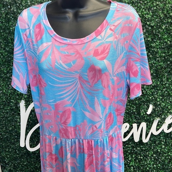 Pink and Blue Sundress NEW - Picture 5 of 11